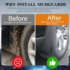 ASUXCV Mud Guards Flaps Splash Fit for Maserati Levante 2017-2021