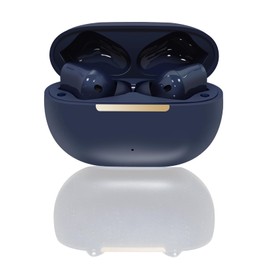 TINGER in-Ear ANC Wireless Earbuds, 35dB Active Noise Canceling Bluetooth Headphones, 24H Playtime Hi-Fi Bass Earphones with IPX4 Waterproof, Built-in Mic for Travel Workout (Blue)