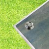 Heavy Duty Stainless Steel Patio Rug Stakes Low-Profile Mat Anchors