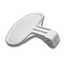 vhbw Door Handle Replacement Door Handle Compatible with Hoover HNL3146-80, HNL3156-80, HNL3166Z-80, HNL6106.5-04, HNL6126, HNL6146-80, HNL6166-80 Washing Machine