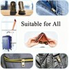 Zipper Pull Replacement,6 Pcs Metal Zipper Repair Tab for Luggage