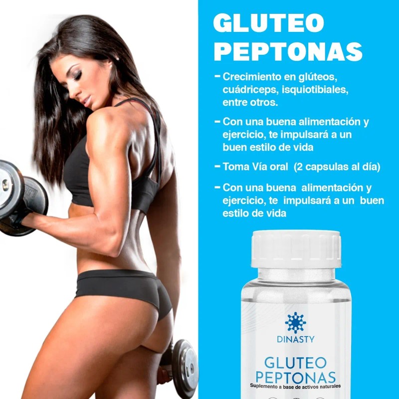 Creatina Blu-e + Glúteo Peptona + Reductor Abdominal Dinasty Natural