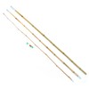 BambooMN 12.5 Feet Natural Bamboo Vintage Cane Fishing Pole with