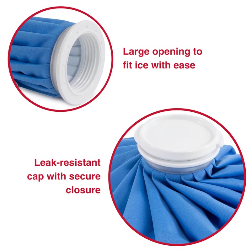 MUELLER Sports Medicine Reusable Ice Pack, 9" Bag, Cold Bag