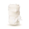 eYone Knitted Cellular Baby Blanket for Babies, Boy & Girl