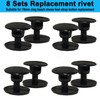 8 Sets Replacement Rivets for Beach Shoe Replacement Button Replacement