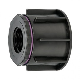 REKUBIK IBC Adapter S60 x 6 - Reducer Internal Thread Size 1 Inch Female