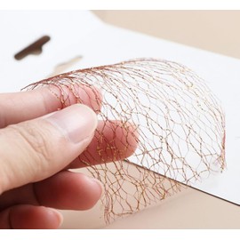 8 Color Nail Art Mesh Lace Decoration Set, Beauties Factory 3D Net Pattern Base Background Design