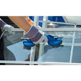 Draper 71172 Twin Suction-Cup Lifter , Blue