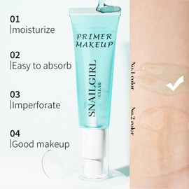 Face Primer Makeup, Green Gripping Primer for Redness, Pore Minimizers Deeply Hydrating Smoothing Clear Matte Under Foundation Face Primers for Dry Skin