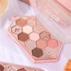 YAYAMIYA Cute Eye Shadow Palette, Honeycomb Eyeshadow, 12 Colors Makeup