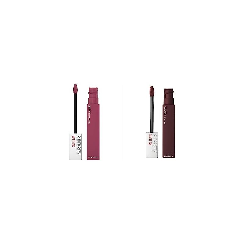 Labial líquido matte SuperStay de Maybelline – 16 h sin