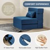 SUYOLS Folding Sofa Bed Single Plus with Pillow - Convertible