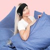 WRITWAA Sleep Ear Muffs Sleep Mask Sleeping Noise Cancelling Eye