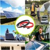 JXMXRPV Solar Cable Extension 20Ft 10AWG, Solar Wire with Tool-Free