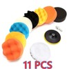 Car Polishing Pad Kit for Auto Detailing – 5-Piece Foam