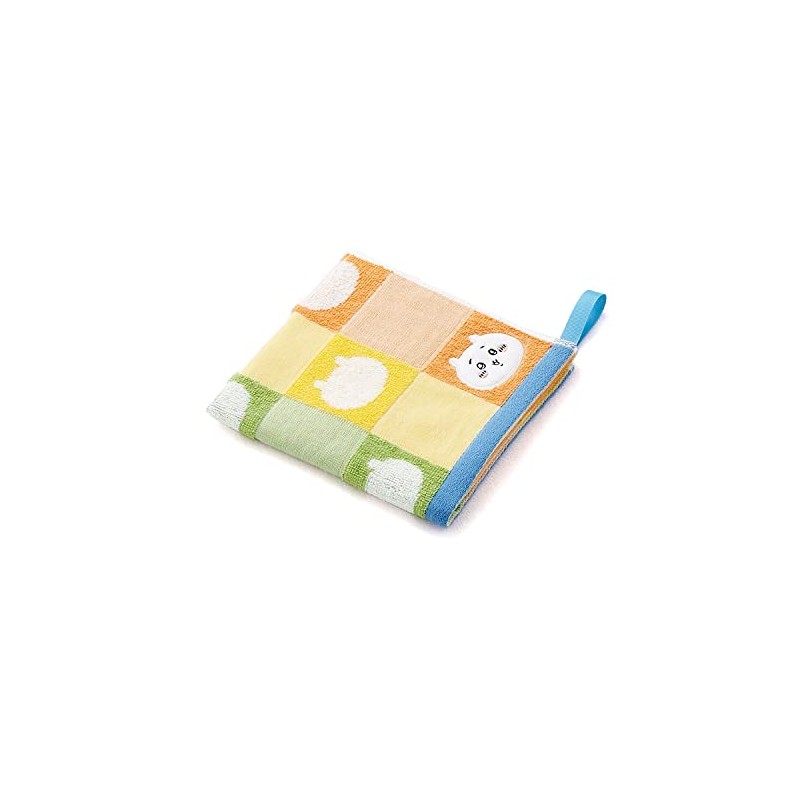 Chiikawa Pattern Wash Towel, Orange, Gauze Pile, Cute, 41-1081070, Approx.