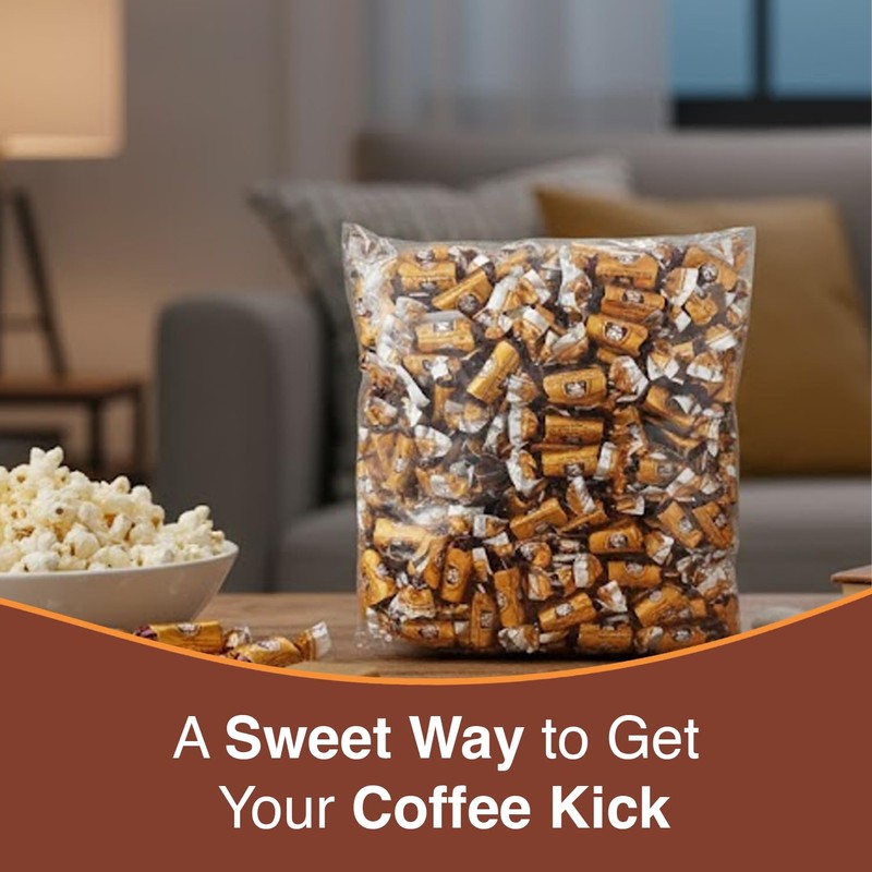 Coffee Rio Caffé Latté Coffee Candy Bulk Pack, 3 Pound