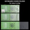 ProElife Silicone Full Size Ultra Thin Keyboard Cover Skin for