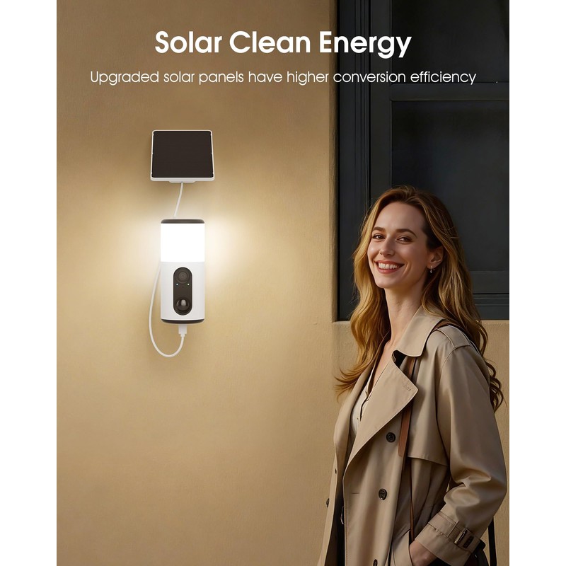 ARCCTV Security Cameras Wireless Outdoor with Light 4MP Floodlight Camera