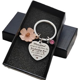 KOLZEMV Gifts for Women, Girlfriend, Keyring Gifts for Women, Gifts for Mum, for Sisters, Inspirational Gifts for Girlfriend, Sister, Colleague, Wife and Mother