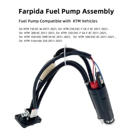 Farpida 78107088000 78107088300 Fuel Pump Assembly fit for KTM 150 XC-W 250 300 350 450 500 EXC XC SX-F Freeride 350 350 2011-2021 re# 78107088500 77707088000 79007088000