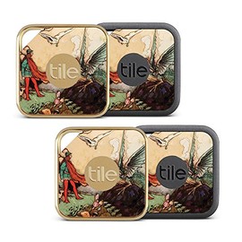 MightySkins Skin Compatible with Tile Pro Sport and Style Smart (Pack of 4 Skins) - Tale of A Dragon | Protective, Durable, and Unique Vinyl wrap Cover | Easy to Apply, Remove | Made in The USA