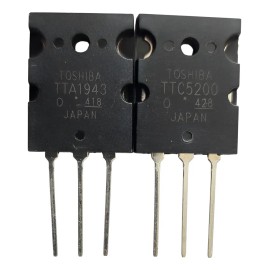 5 Pares Transistor Tta1943 / 2sa1943 Y Ttc5200 / 2sc5200