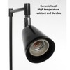 Reptile Lamp Stand Adjustable Multi Angle Rotation Clip Reptile Heat