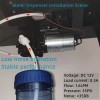 Qiangsens DC 12V Water Dispenser Water Pump 1.6LPM 35PSI Self-priming