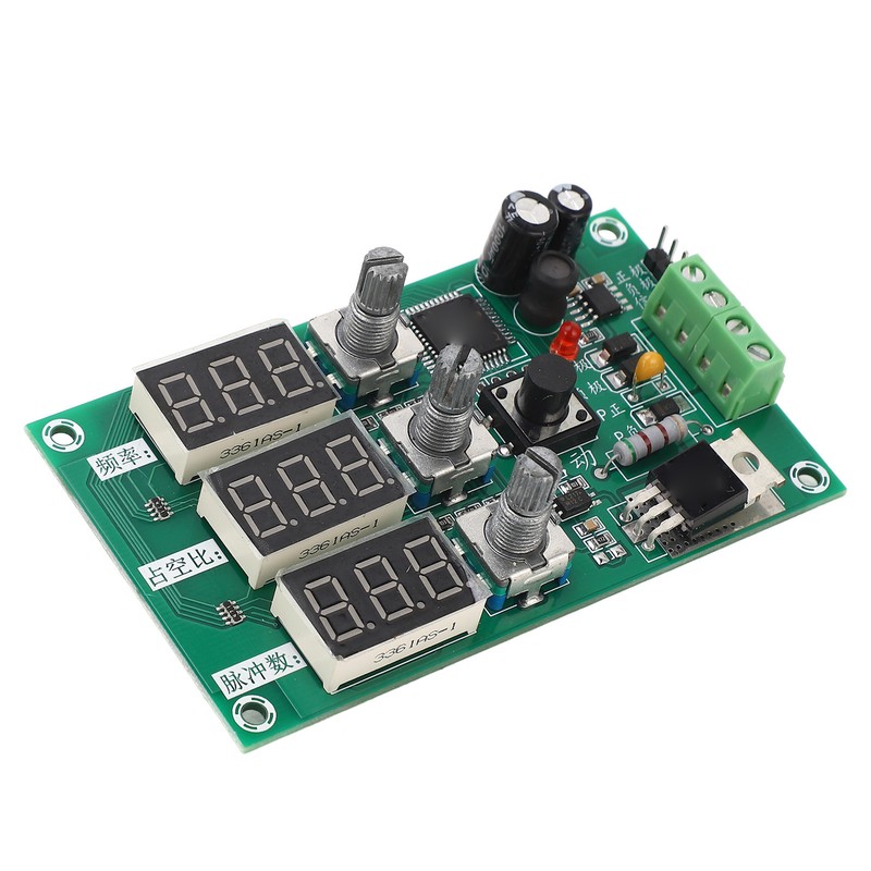 PWM Module Dimming Speed Control Adjustable Frequency Duty Cycle Pulses