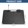 KEPEAK 80W Mono Solar Panel Trickle Battery Charger Kit Maintainer