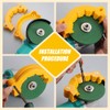 Drill Bit Sharpener, Drill Bit Grinding Attachment with Gloves, Multi-specification