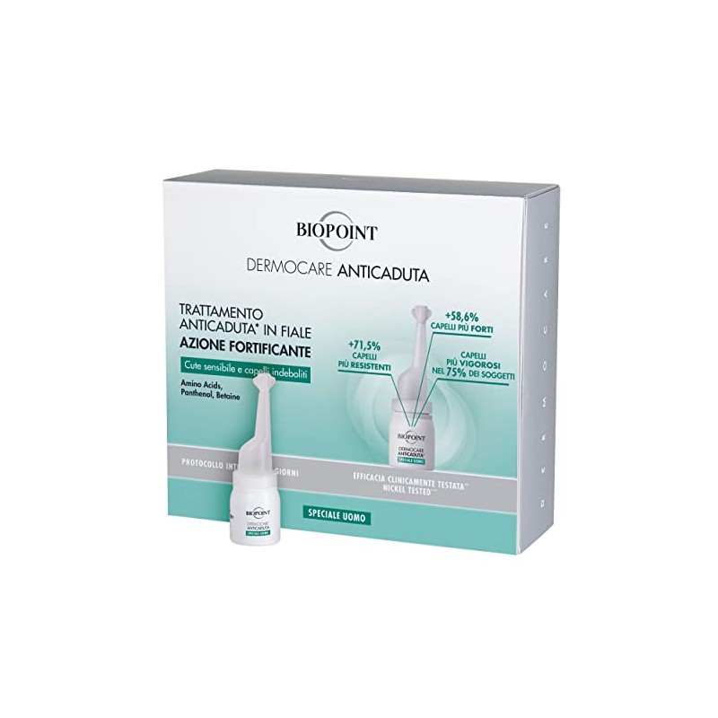 Biopoint Anti-hair loss treatment in ampoules strengthen 20 x 6