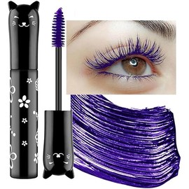 Purple Mascara For Eyelashes Waterproof Volume Length Voluminous Natural Hypoallergenic Colored Best Benefit Volumizing Lengthening Curling Defining Washable Purple Lashes Eyelashes Mascara