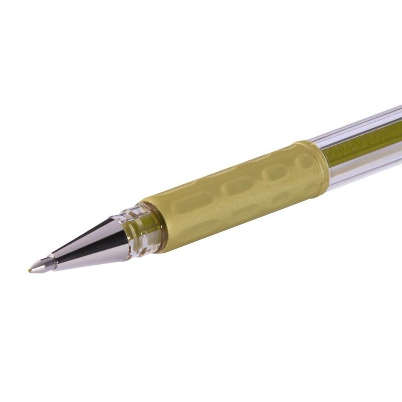Pentel 0.8mm Tip Hybrid Gel Metallic Ink Pen with Comfortable