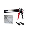 Professional 26:1 Caulking Gun Kit – Heavy-Duty Caulk Gun with