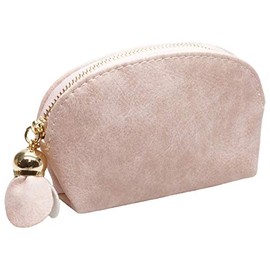 PR-MINIPOUCH Mini Pouch, Cute Coin Purse, Compact, Women's Coin Case, Card Case, Pastel Colors, Pink
