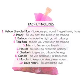 HEN PARTY SURVIVAL KITS - Hen Party Bridesmaid Birthday Bride Favours