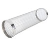 Barbecue Grilling Basket Cylinder Shaped Mesh Wire 304 Stainless Steel