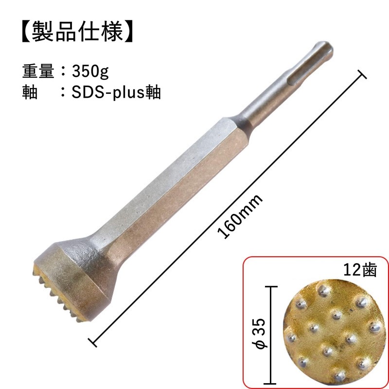 COZENTA Hammer Drill SDS-plus Shaft Bit Bishan Concrete Stone Tool