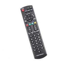Replace Remote N2QAYB000321 Compatible with Panasonic LCD Plasma Smart TV TC-32LX14 TC-32LX14N TC-L32C12 TC-L32C12K TC-L32C12N TC-26LX14 TC-L26X1