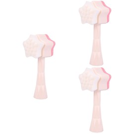 Outanaya 3pcs Skin Care Tool Facial Cleansing Brush Manual Face Massage Brush Lightweight Portable Safe for Skin Home Travel Use Random Color