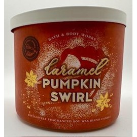 Caramel Pumpkin Swirl 14.5 Ounce 3 Wick Candle
