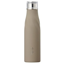 simfe. Water Bottle, Vacuum Double Layer Structure, Hot and Cold Insulation, 24.0 fl oz (680 ml), Mocha