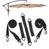 ALLY-MAGIC Adjustable Wind Protection for Cantilever Umbrellas, Wind Protection Parasol