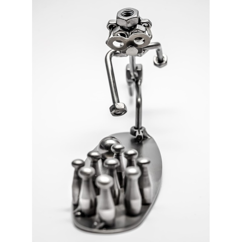STEEMO Screw Man Bowling Bowling Gift Metal Art Decoration 31