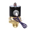 U.S. Solid 1/2" NPT Brass Electric Solenoid Valve 12V DC