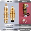 Dreyoo Ceramic Disc Cartridge Replacement for 910-030, Shower and Faucet