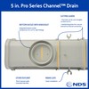 NDS 864G 5-Inch Pro Series Channel Drain Kit, 5-1/2-Inch X